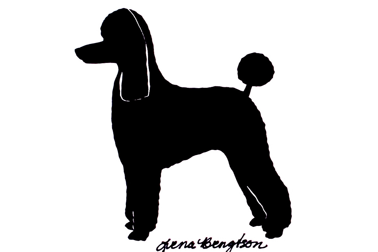 1231x821 Pet Gallery9 Incredible Poodle Silhouettes