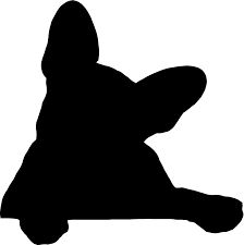 224x225 Silhouette French Bulldog