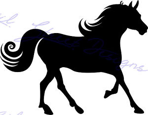 300x233 Horse Silhouette