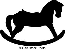 252x194 Friesian Horse Silhouette Vectors Illustration