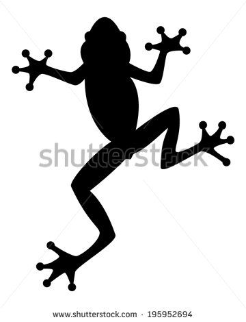 360x470 Stock Vector Frog Silhouette 195952694.jpg Frog