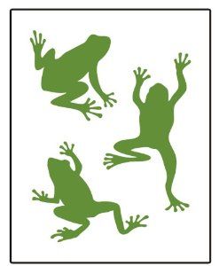 247x300 Frog Stencil