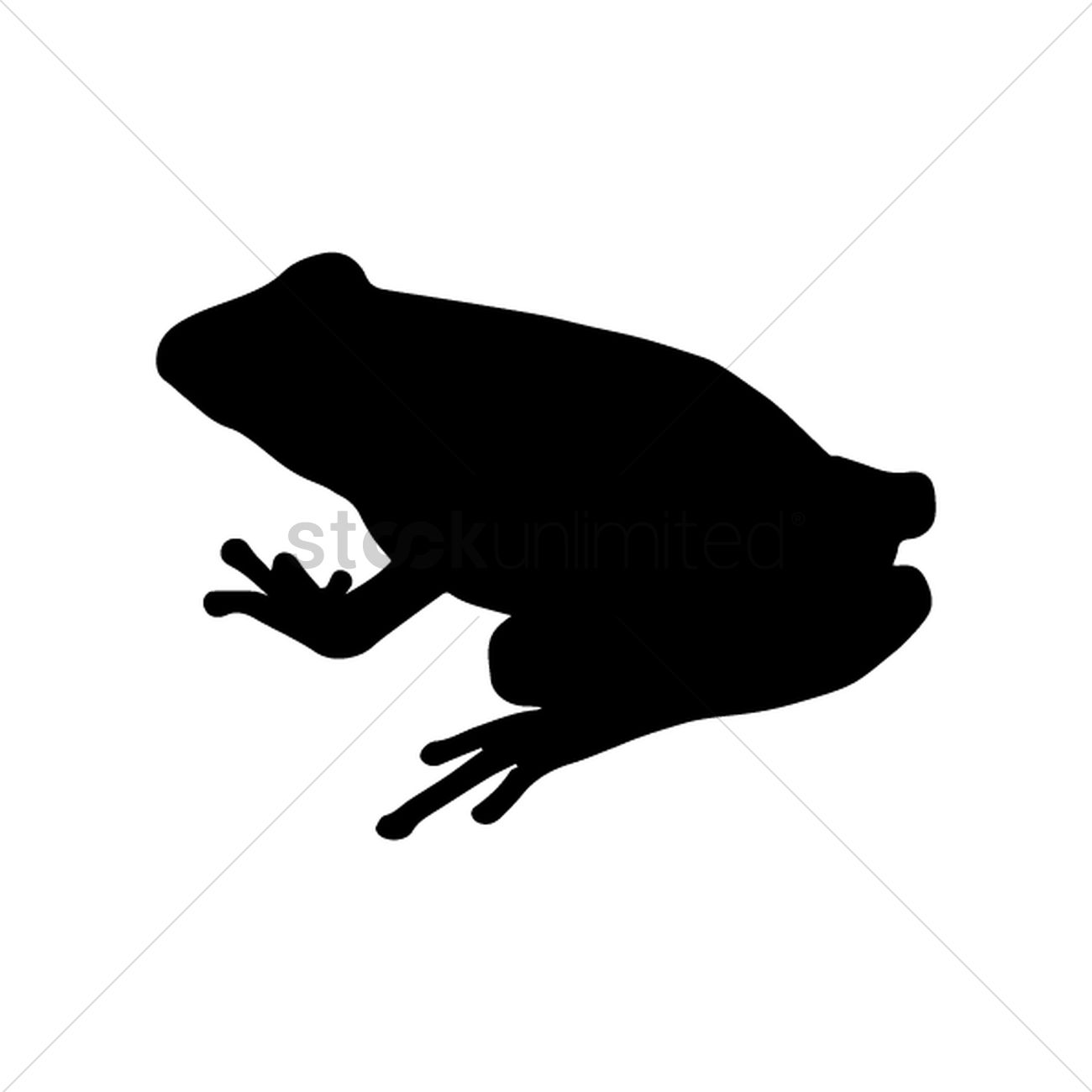 1300x1300 Frog Vector Image