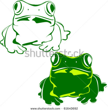 450x462 Panda Silhouette Frog