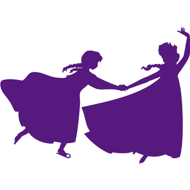 390x390 Frozen Silhouettes Cards Frozen Silhouette