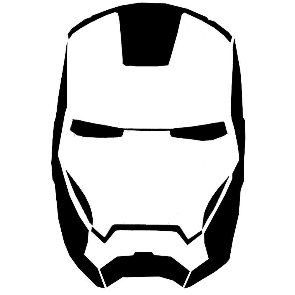 1000x1000 Iron Man Clipart Silhouette Collection
