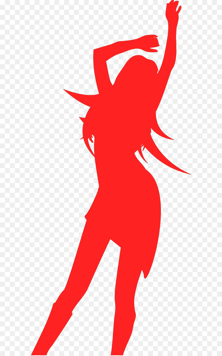 900x1440 Full Moon Party Silhouette Clip Art