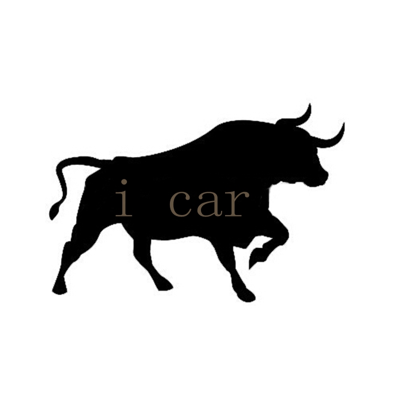 800x800 Online Shop Bull Silhouette Car Window Sticker Vinyl Decal