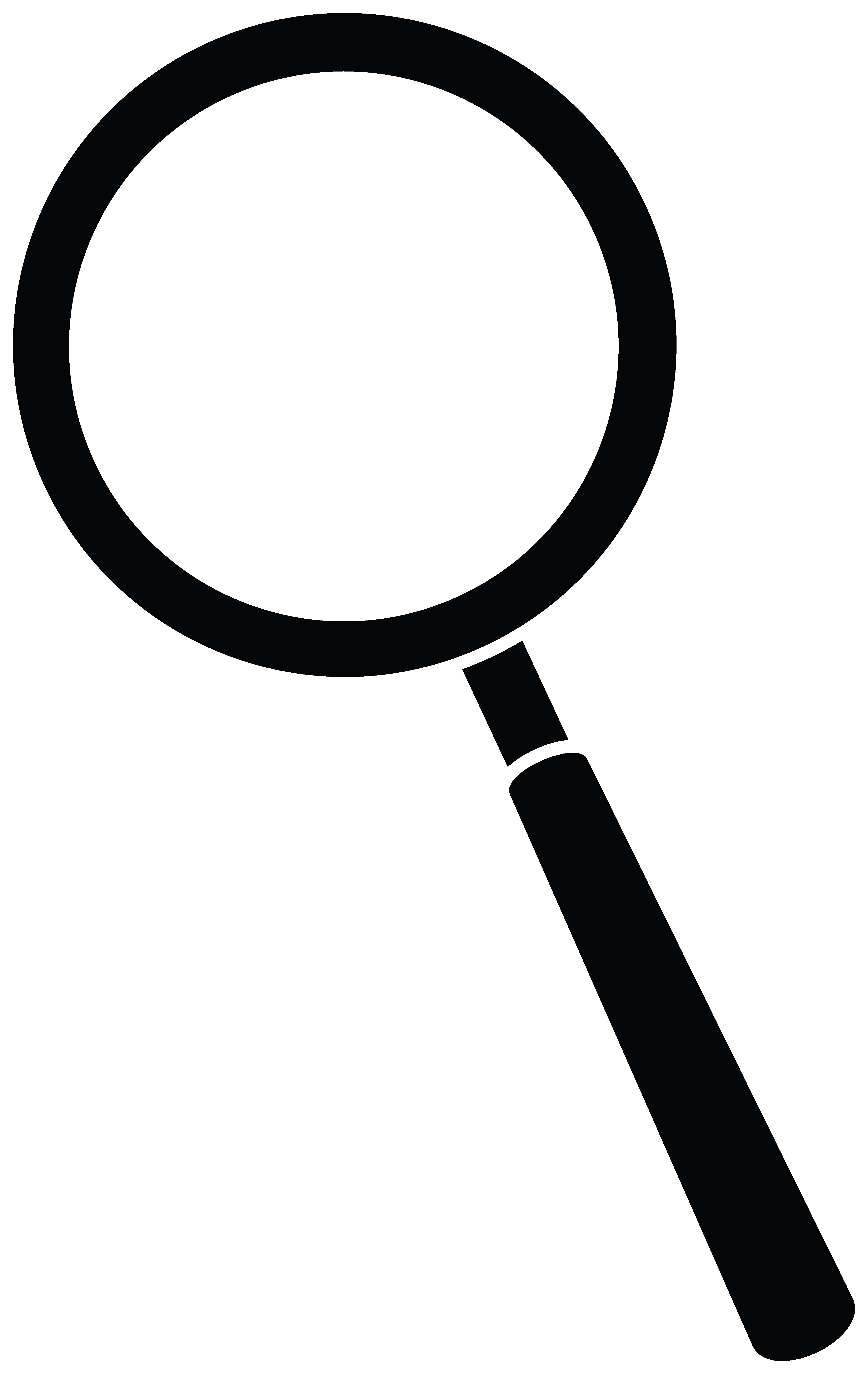 4166x6590 Magnifying Glass Silhouette Clipart Panda