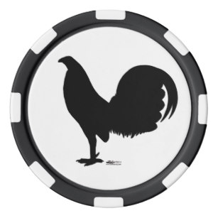 307x307 Silhouette Poker Chips Zazzle