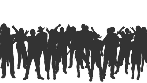 Gang Silhouette at GetDrawings | Free download