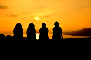 363x240 Girl Gang Silhouette Photos, Royalty Free Images, Graphics