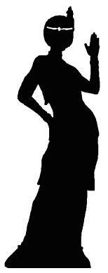 154x390 Gangster Silhouette Standup