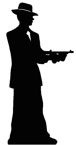 Gangster Silhouette at GetDrawings | Free download