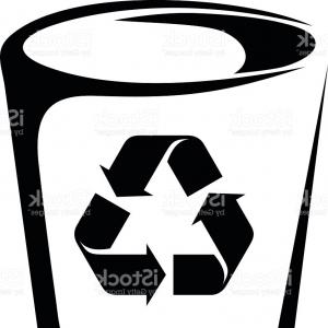 300x300 Trash Can Vector Black Silhouette Gm Shopatcloth