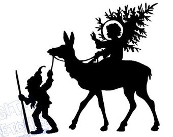 340x270 Gnome Silhouette Etsy