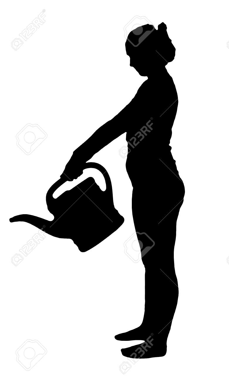 780x1300 Woman Gardening Silhouette