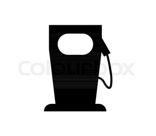 320x280 Gas Station Vector Icon. Pump Sign. Petrol Fuel Symbol Stock