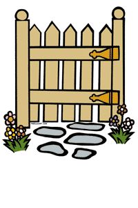 200x300 Clipart Gate