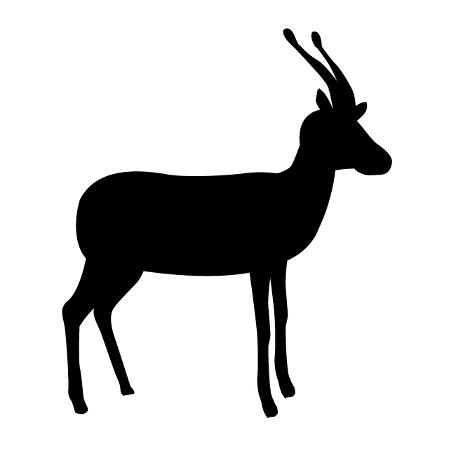 640x640 Deer Animal Silhouette Free Illustrations