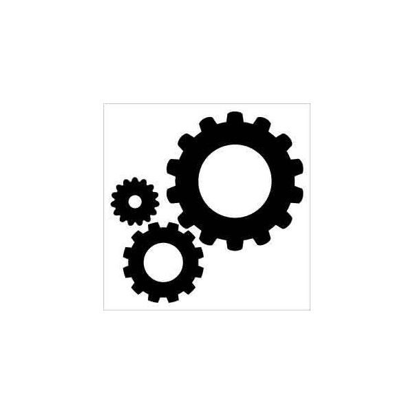 600x600 Gear Silhouette Clip Art Found On Polyvore Art