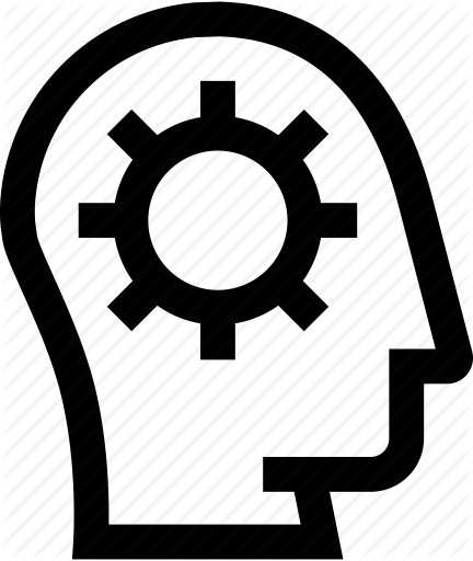 432x512 Avatar, Cogwheel, Gear, Head, Profile, Silhouette Icon Icon