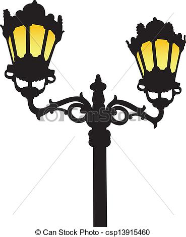 369x470 Clipart + Old Street Lamp