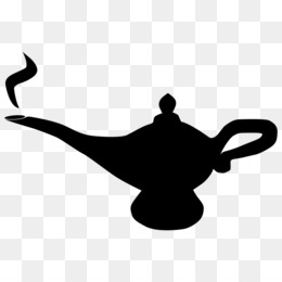 260x260 Free Download Genie Aladdin Princess Jasmine Silhouette