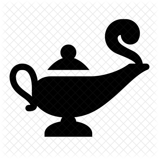 512x512 Genie Lamp Icon