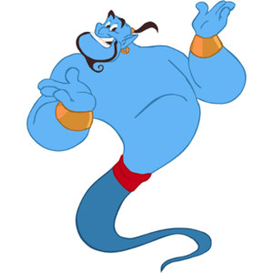 300x300 Disney Genie Silhouette