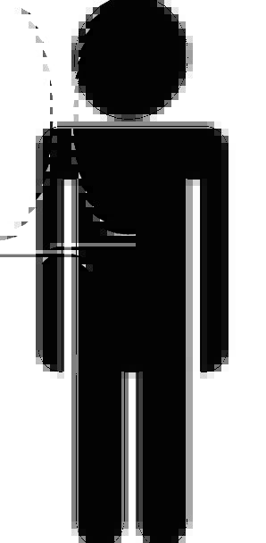 298x608 Man, Gentleman, Masculine, Silhouette, Outline, Male, Human