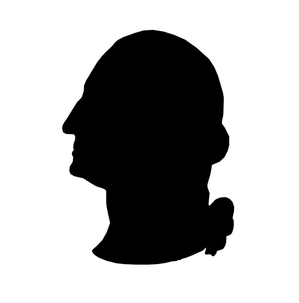 1012x1024 George Washington Silhouette Stencil Template Stencil Templates