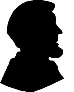 236x295 Silhouettes Of George Washington, Abe Lincoln And