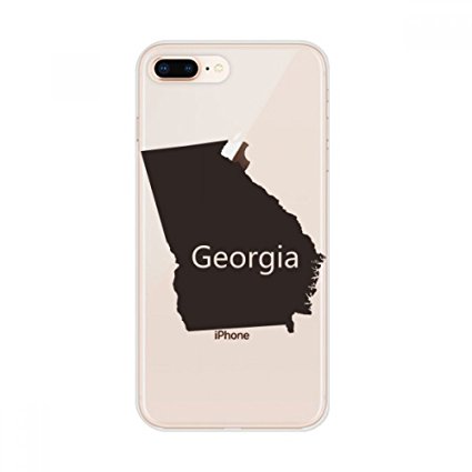 425x425 Georgia America Usa Map Silhouette Apple Iphone 78