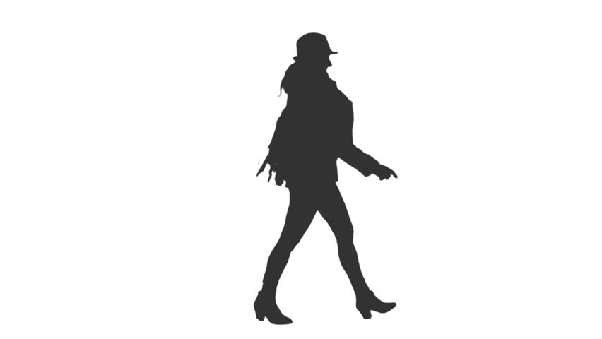 852x480 Silhouette Of A Man Dancing. Dancing Silhouette. Dances Of Georgia