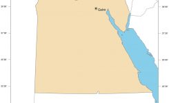 245x150 Egypt Map Vector