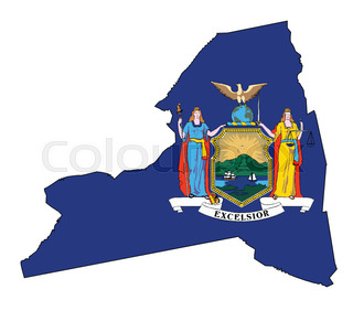 320x282 State Map Outline Of Arkansas Over A White Background Stock