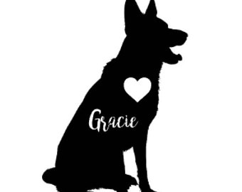 340x270 German Shepherd Gift Etsy