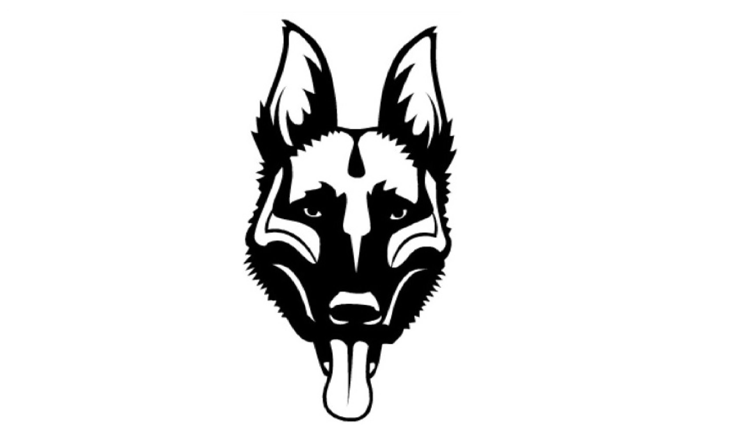 2581x1549 Drawn German Shepherd Face