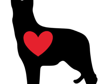 340x270 Shepherd Decal Etsy