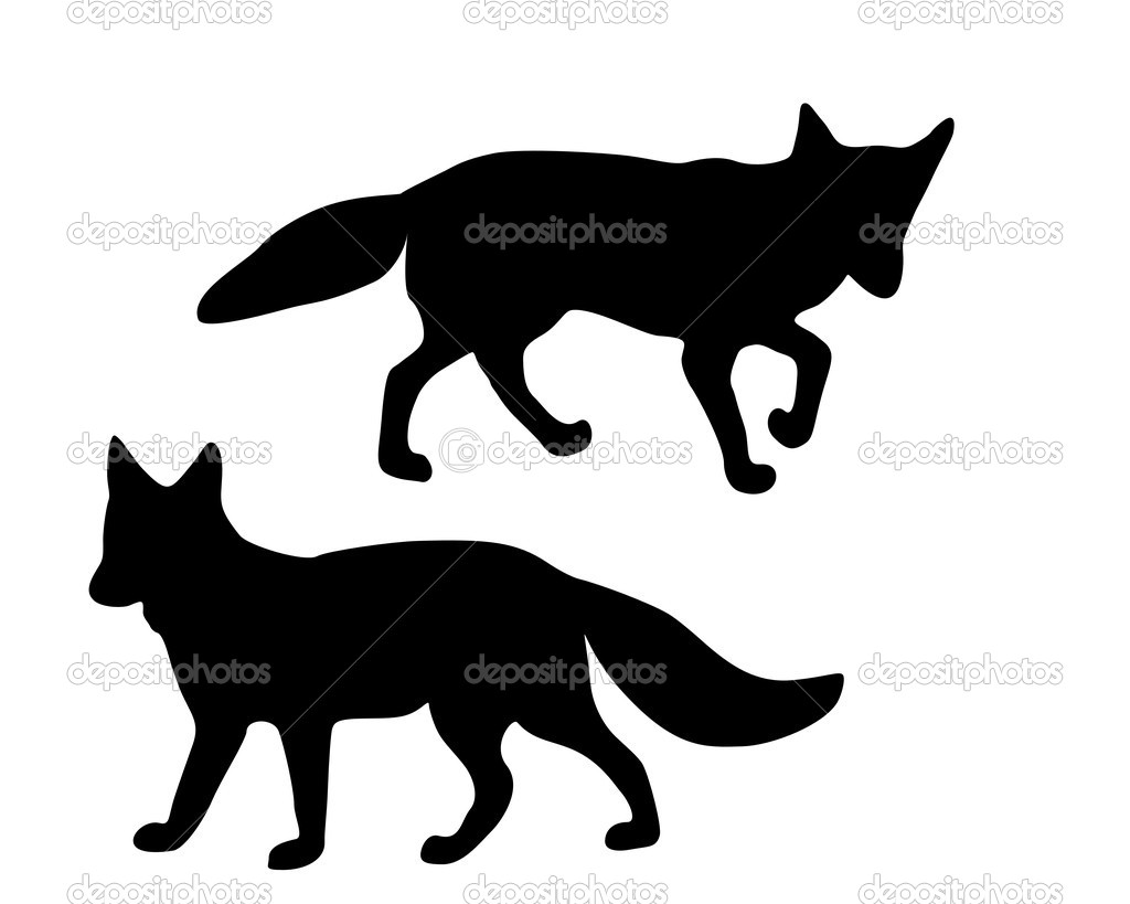 1024x819 Fox Silhouette Clipart