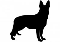 200x140 New German Shepherd Art (42 Photos)