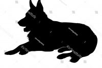 200x135 Top Sitting German Shepherd Silhouette Images