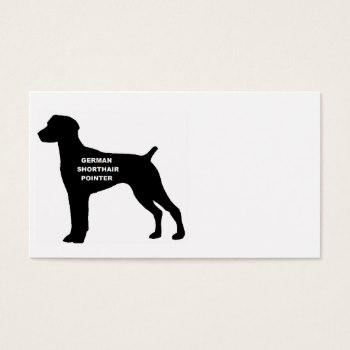 350x350 German Shorthaired Pointer Business Cards Business Cards 100