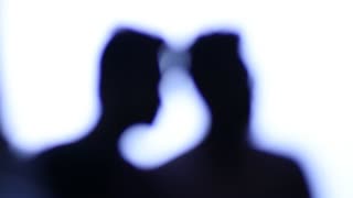 320x180 Ghost Silhouette Shadow Stock Video Footage