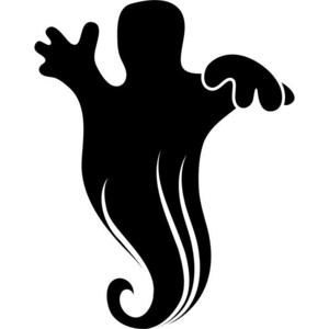 300x300 Ghost Stencil By Crafty Stencils