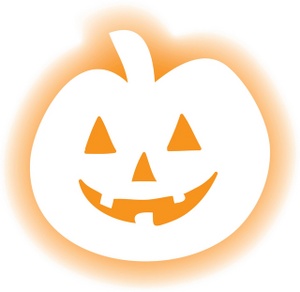 300x292 Jack O Lantern Silhouette Clip Art