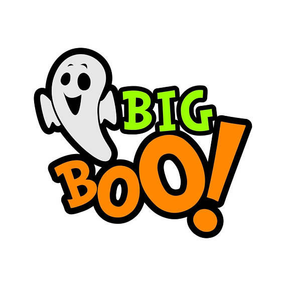 570x570 Big Boo Halloween Ghost Graphics Svg Dxf Eps Png Cdr Ai Pdf Vector