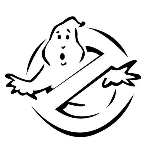 500x500 Ghostbusters Stencil
