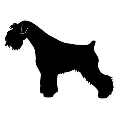 Giant Schnauzer Silhouette at GetDrawings | Free download